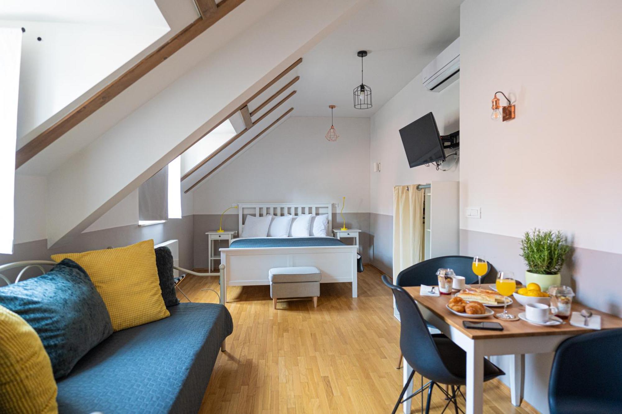 Paon Boutique Apartments Zagreb Habitación foto